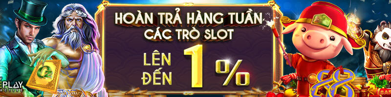 HOÀN TRẢ NGAY CÁC TRÒ SLOT LÊN ĐẾN 1%! Tại W88!