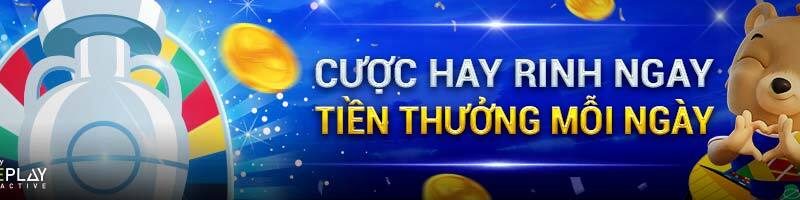 CUỒNG NHIỆT EURO 2024 NHẬN 625 VND MỖI NGÀY