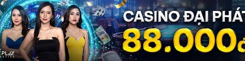 CASINO W ĐẠI PHÁT- TẶNG NGAY 88 VND HÀNG NGÀY